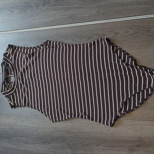 Forever 21 Striped Bodysuit